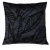Coussin amy 45x45cm noir