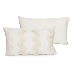 Coussin bandung 30x50cm creme