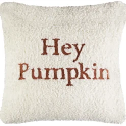 Coussin bouclette hey pumpkin cr
