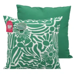 Coussin carre abstrait 43x43cm v
