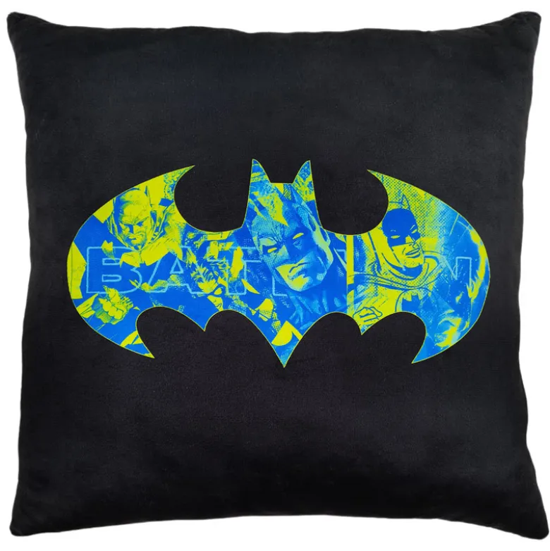 Coussin carre batman logo 40x40