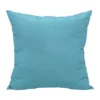 Coussin carre uni 43x43cm jaune