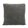 Coussin darci 50x50cm gris fonce
