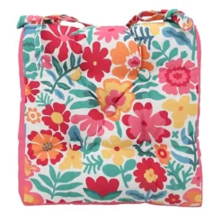 Coussin de chaise imprime floral
