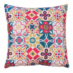Coussin deperlant zelige 60x60cm