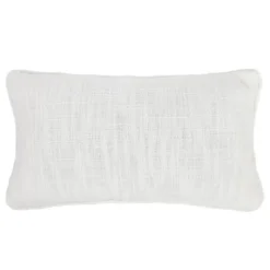 Coussin desert 20x35cm blanc