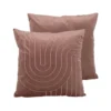Coussin design arche 45x45cm blu