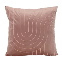 Coussin design arche 45x45cm blu