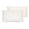 Coussin homealone 30x50cm creme