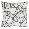 Coussin line art 48x48cm