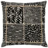 Coussin mia 60x60cm noir
