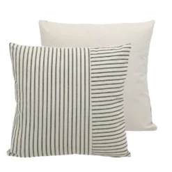 Coussin palma 45x45cm noir