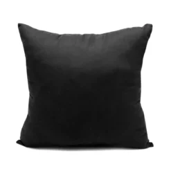 Coussin romy 38x38cm noir
