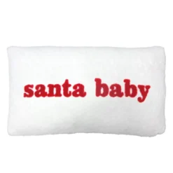 Coussin santa baby 30x50cm