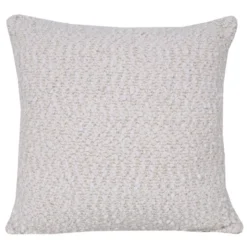 Coussin snowflake creme 45x45cm
