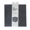 Cube de rangement gris chine