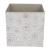 Cube de rangement rond
