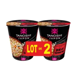 Cups 2x65g boeuf teppanyaki