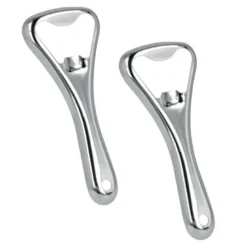 2 decapsuleurs chrome 9cm