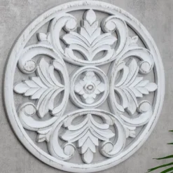 Deco murale blanc 2 assortis