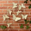 Deco murale ronde papillons