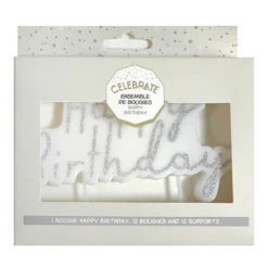 Ensemble de bougies happy birth