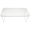 Etagere placard plast transp pli