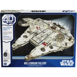 Falcon millennium A star wars 4d