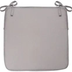 Galette de chaise 38x38cm gris c
