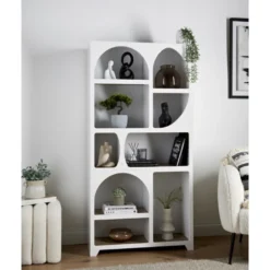 Grand meuble voute blanc / effet