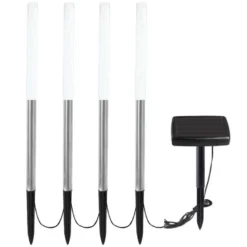 Guirlande piquet solaire x4 tube
