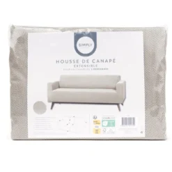 Housse de canape nid d'abeille 3