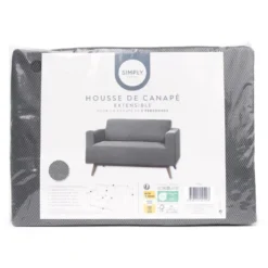 Housse de canape nid d'abeille 2
