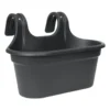 Jardiniere a suspendre noir