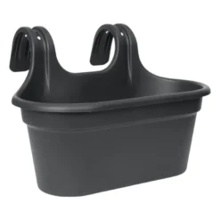 Jardiniere a suspendre noir