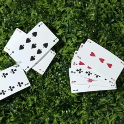 Jeu de cartes geant