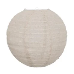 Lanterne boule lin jordy