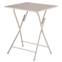 Large table pliante creme
