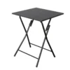 Large table pliante noir