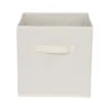 Lot 2 cubes de rangement beige