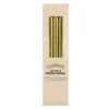Lot de 10 bougies dorees