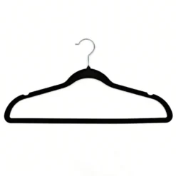 Lot de 20 cintres velours noir