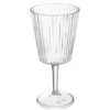 Lot de 4 verres a vin strie