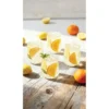 Lot de 4 verres bas textures