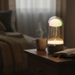 Lumiere meduse et enceinte bluet