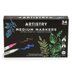 Marqueurs moyens x34