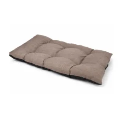 Matelas pour chien noir et taupe