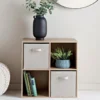 Meuble 4 cubes + 2 paniers