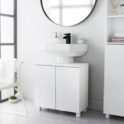 Meuble sous lavabo wavy
