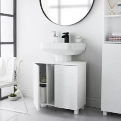 Meuble sous lavabo wavy